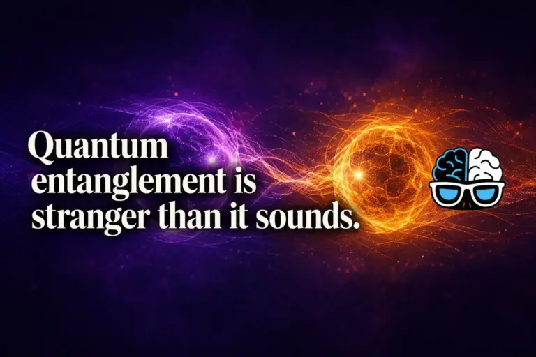 Quantum entanglement is stranger than it sounds.