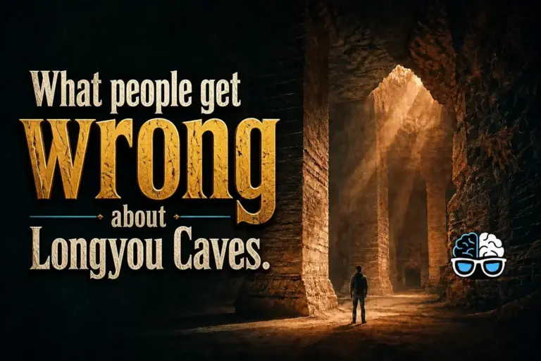 What people get wrong about Longyou Caves.