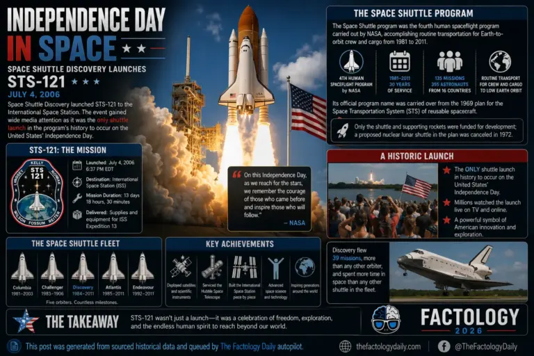2006: Space Shuttle program